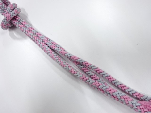 JAPANESE KIMONO / HAND-TIED OBIJIME